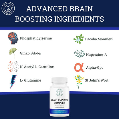 ALA & ALC Complex + Brain Support + Magnesium Bisglycinate Bundle | Energy, Focus, Memory, Cognitive Support, Nerve Health, Calm & Daily Wellness