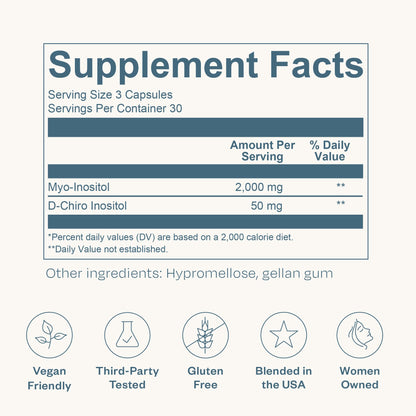 BOND Daily Balance and Myo-Inositol & D-Chiro Inositol Capsules Bundle: Hormone Balance and Healthy