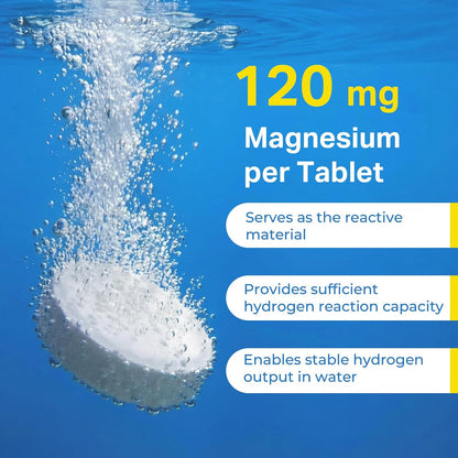 12 PPM H2 Hydrogen Tablets & Multi Enzyme Capsules with Probiotics | Daily Supplement Routine | 2 Items