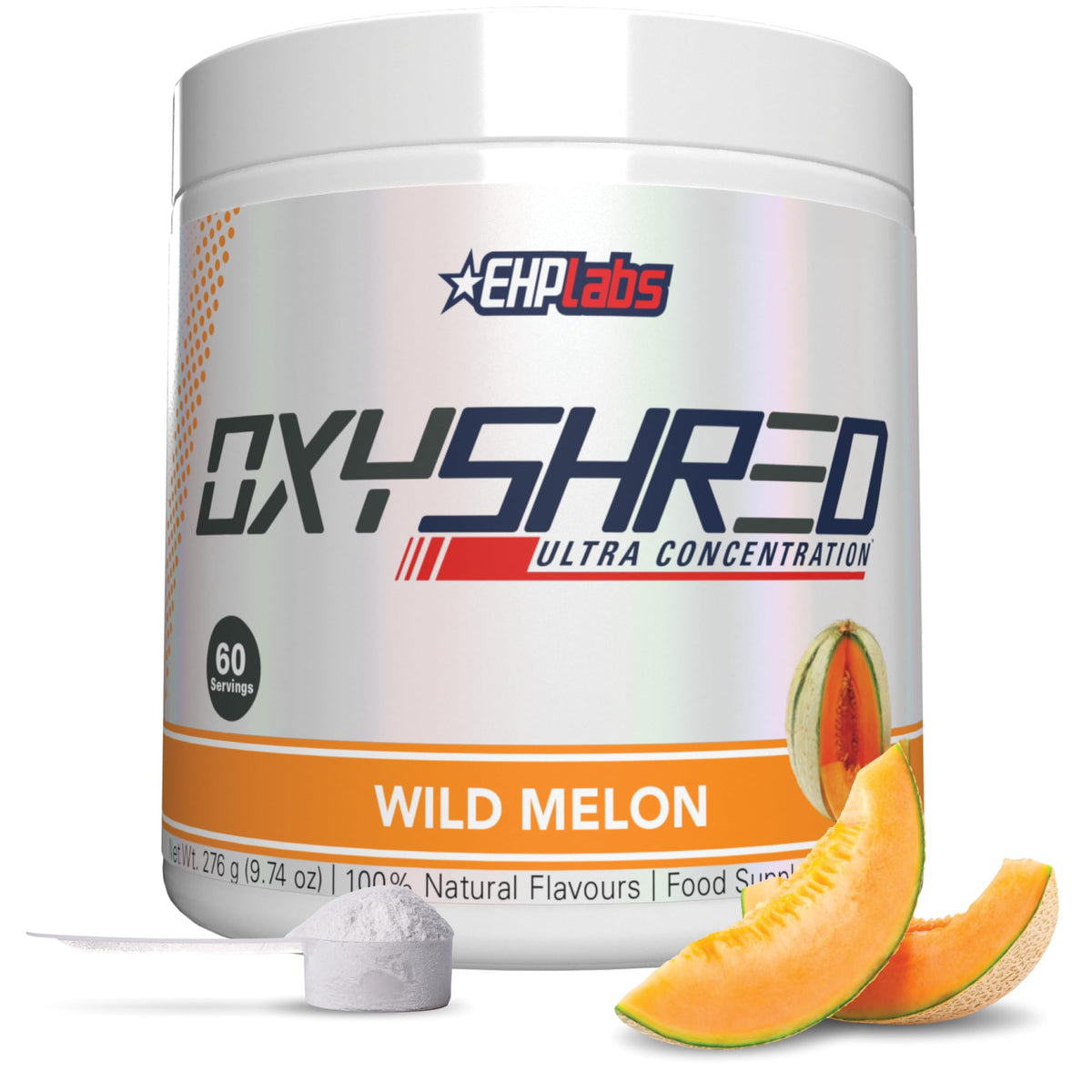 EHP Labs OxyShred Pre Workout Powder - Preworkout Powder with L Glutamine & Acetyl L Carnitine, Energy Boost Drink - Cosmic Blast, 60 Servings