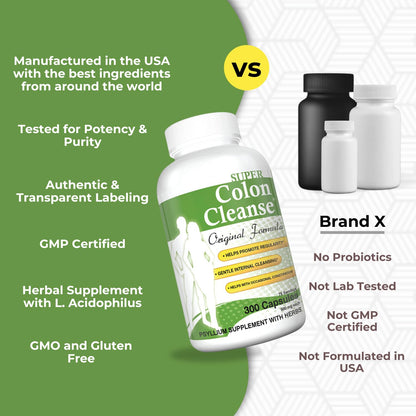 Health Plus Super Colon Cleanse Original Formula Powder, 15 oz, 42 Servings | Classic formula with psyllium husk and senna leaf; may support occasional constipation relief and digestive regularity