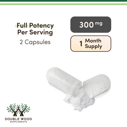 PhosphatidylSerine Supplement 300mg Per Serving, 120 Capsules (Phosphatidyl Serine Complex) by Double Wood
