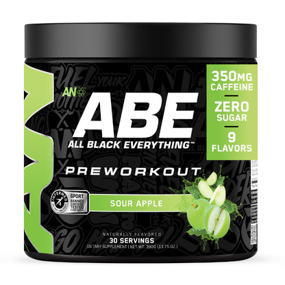 All Black Everything Pre-Workout Powder | Preworkout Energy Drink Mix | 350mg Caffeine | Beta Alanine & Citrulline | Energy Supplement for Men & Women | Baddy Berry | 30 Servings
