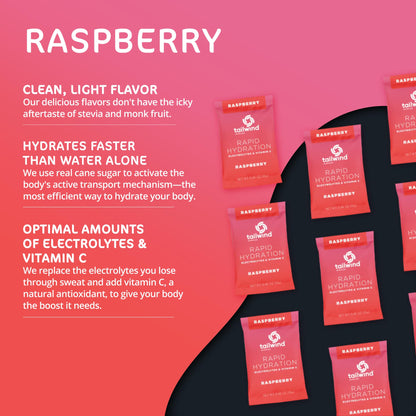 Tailwind Nutrition Rapid Hydration, Strawberry Lemonade, 12 Servings