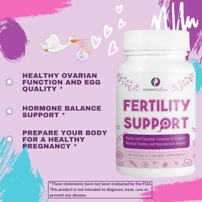 Myo-Inositol Conception Fertility Prenatal Vitamins for Healthy Ovarian Function plus Apple Cider
