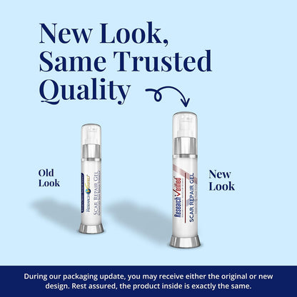 RV Scar Repair - Nourish Skin, Reduce Old & New Scars - Vegan Friendly Gel - 1 Bottle
