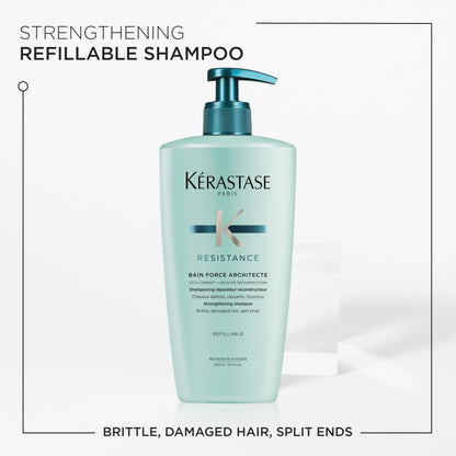 KERASTASE Resistance Strengthening Shampoo for Damage from Heat Styling