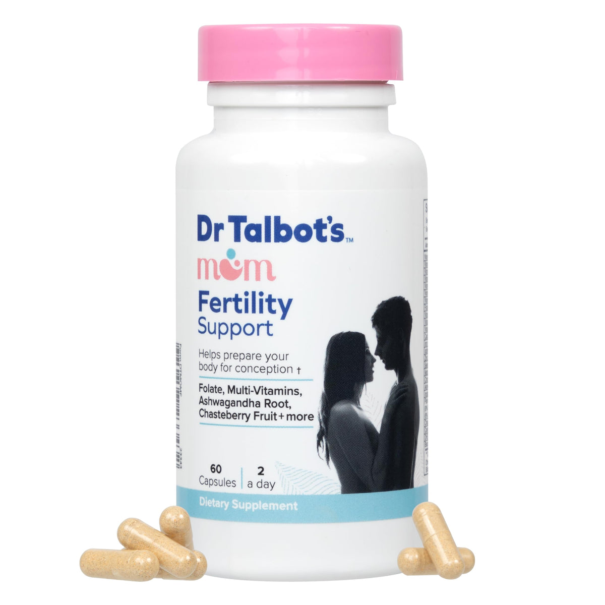 Dr. Talbot's Mom Fertility Support Multi-Vitamins, Aids Ovulation and Helps Prepare Body