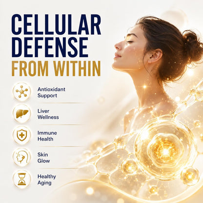 Liposomal Glutathione Liquid Supplement - Cellular Antioxidant Support with Phosphatidylcholine - Supports Liver Health, Immune System, Skin Radiance & Healthy Aging, 1.7 fl oz | Ultra High Absorption Glutathione Supplement with Reduced Glutathione & Phos
