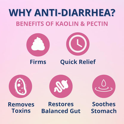 Under the Weather Cat Diarrhea Medicine with Pectin and Kaolin | Fast Acting Anti Diarrhea Liquid for Cats | Soothe Your Pet's Upset Stomach - 4 oz Bottle