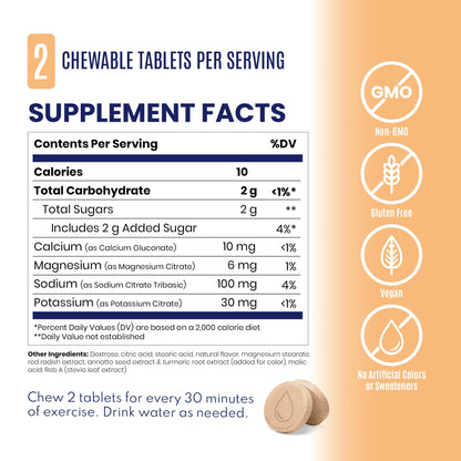 SaltStick High Sodium Electrolyte FastChews - Mixed Berry, 60 Tablets