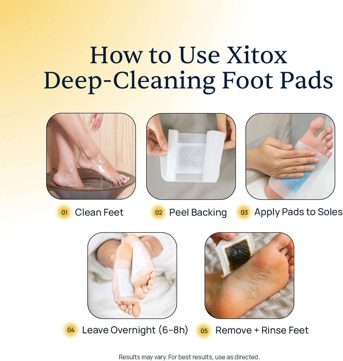 Xitox and BellyFlush Bundle - Overnight Cleanse - Foot Pads, Bentonite Clay | Foot-Gut Night Cleanse, For Overnight Comfort and Lighter Days, With Bentonite Clay, Wear Pads, Two Capsules Daily