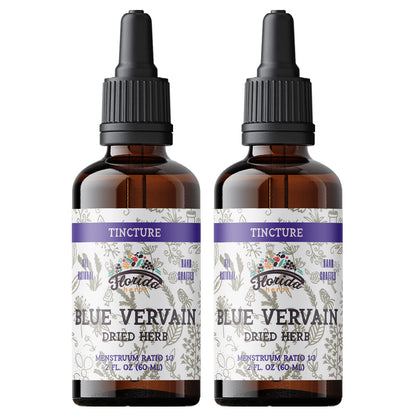 Blue Vervain Herb Organic Extract – Organic Blue Vervain Herb – Natural Vervain Supplement for Men & Women – Made in USA - 2 oz