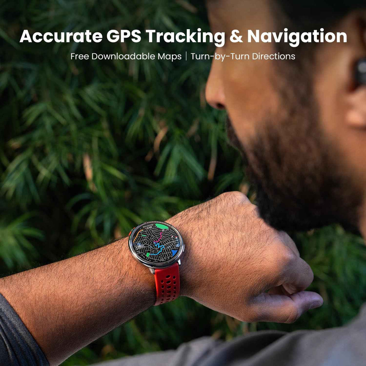 Amazfit Active 2 Premium Smart Watch 1.32" Sapphire Glass, GPS, iOS/Android
