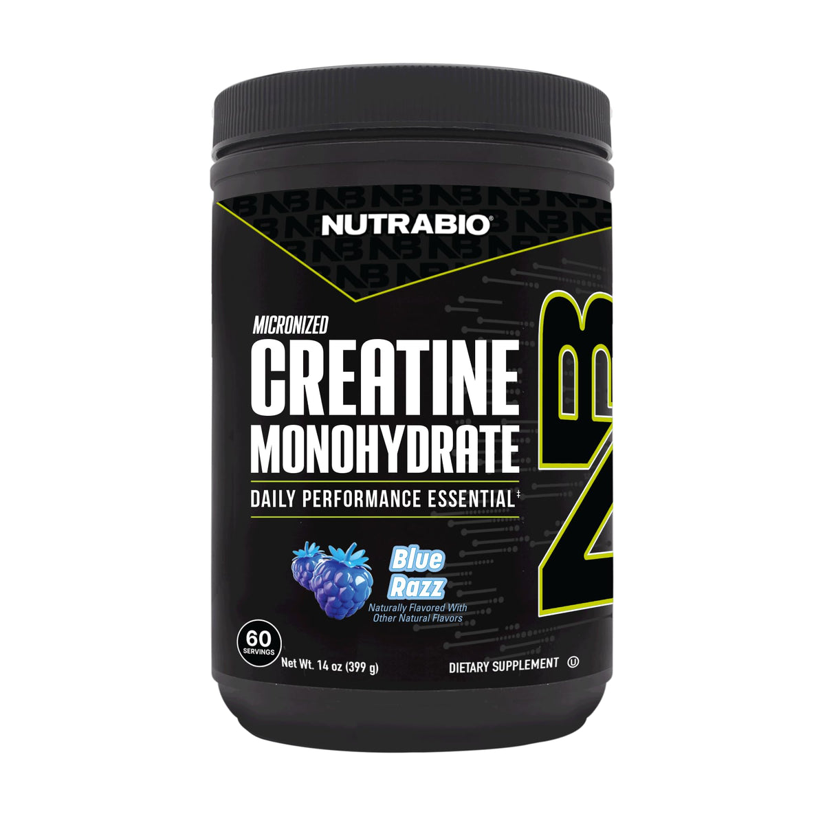 NutraBio Pure Micronized Creatine Monohydrate Powder Supplement, Unflavored, (300 g) - Supports Bulk Muscle Energy, Recovery, and Strength - HPLC Tested Creatine Powder Supplement for Men and Women