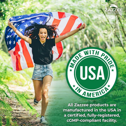 Zazzee Cranberry PACs 72 mg per Capsule, 50:1 Extract, 120 Vegan Capsules, 2X Strength, 4 Month Supply, Fast-Acting, Effective Urinary Tract & Bladder Support, 100% Soluble PACs, Made in the USA