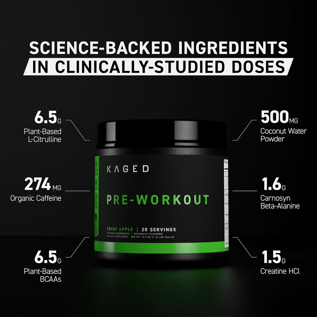 Kaged Originals Bundle | Pre Workout, Post Workout Protein, & Intra-Workout | Muscle Growth and Recovery Supplement Kit