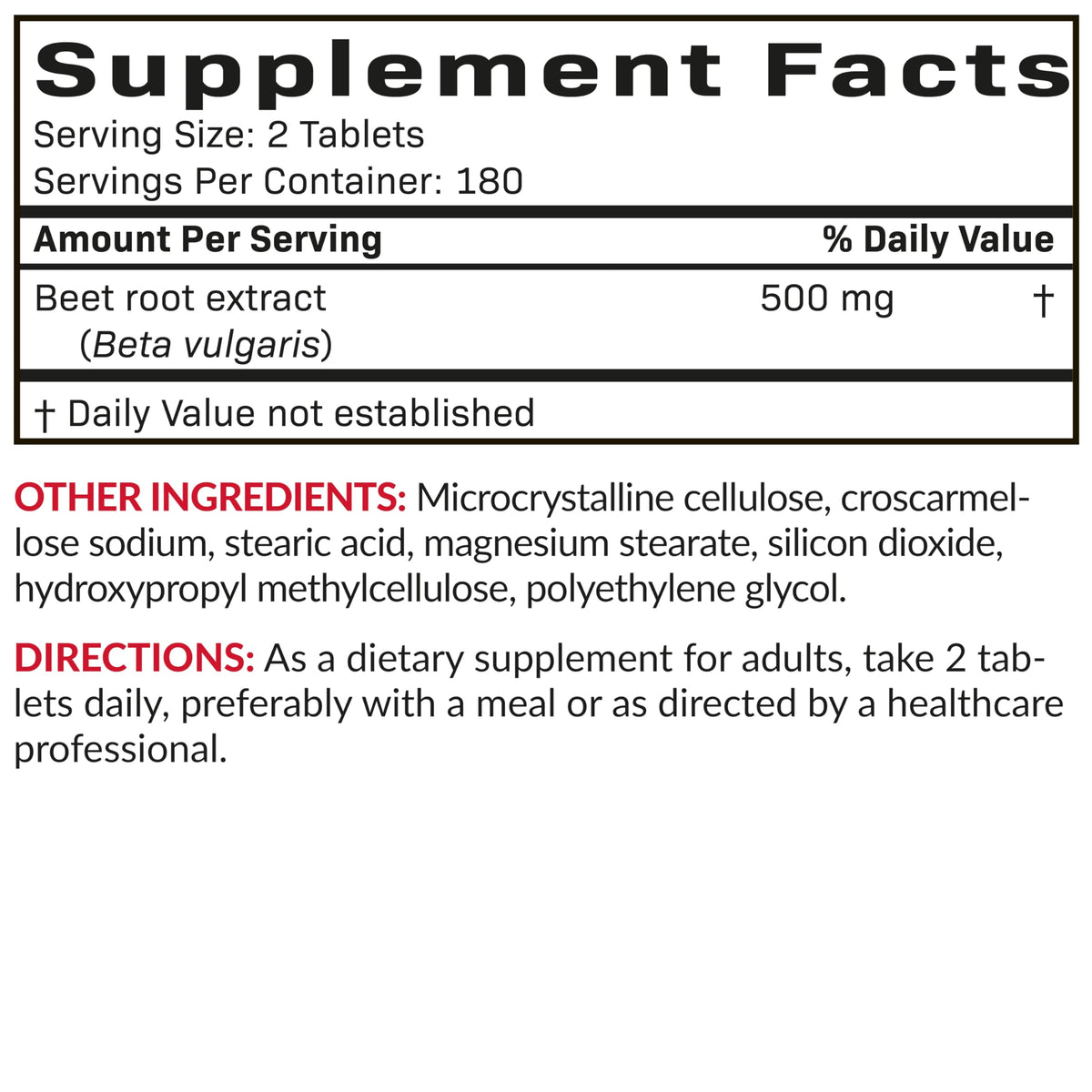 Futurebiotics Beet Root Extra Strength, Non-GMO, 120 Vegetarian Tablets