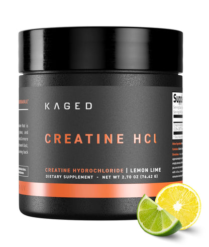 Kaged Creatine HCl Capsules | 7X Concentrated vs Mono | Muscle Building & Recovery | High Absorption | No Bloating | Creatine for Men & Women | Vegan, Gluten Free | Unflavored | 75 Servings