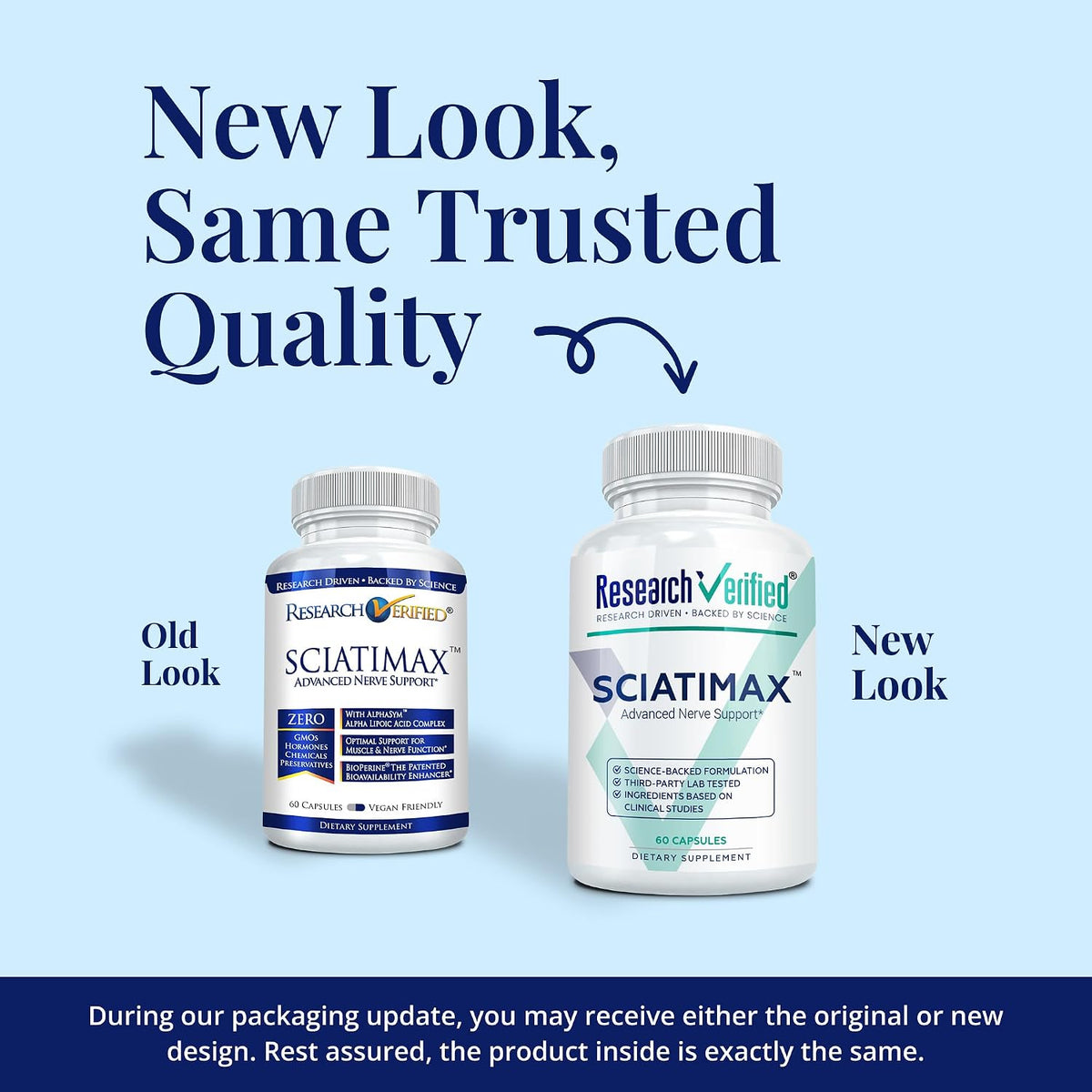 Research Verified Sciatimax – Sciatica & Nerve Support with B Vitamins, Magnesium, Corydalis, Boswellia & Alpha Lipoic Acid – 60 Vegan Capsules