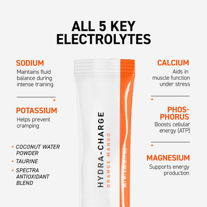 Kaged Electrolytes, Muscle Hydra-Charge Premium Electrolyte Powder, Hydration Electrolyte Powder, Pre Workout, Post Workout, Intra Workout, Fruit Punch, 60 Servings