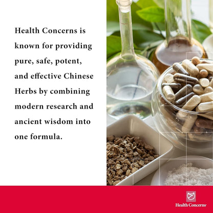 Health Concerns Ease Plus – Mood Balance, Stress Support, Liver & Digestive Harmony – Bupleurum & Calcium Herbal Supplement – Chinese Traditional Supplements – 90 Capsules