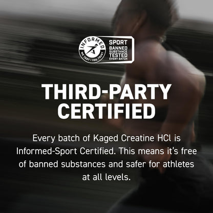 Kaged Creatine HCl Capsules | 7X Concentrated vs Mono | Muscle Building & Recovery | High Absorption | No Bloating | Creatine for Men & Women | Vegan, Gluten Free | Unflavored | 75 Servings