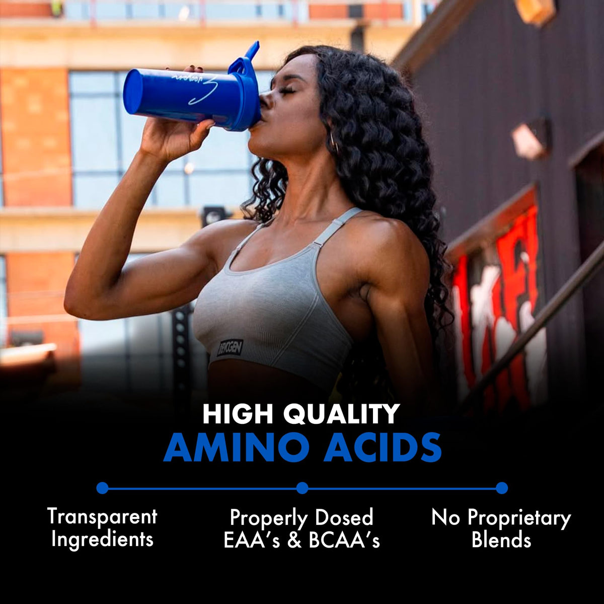 Evogen Amino K.E.M. EAA & BCAA | Tropic Thunder | 30 Servings | S7 nitric oxide blend with betaine anhydrous, coconut water and leucine for blood flow, muscle growth, hydration and recovery