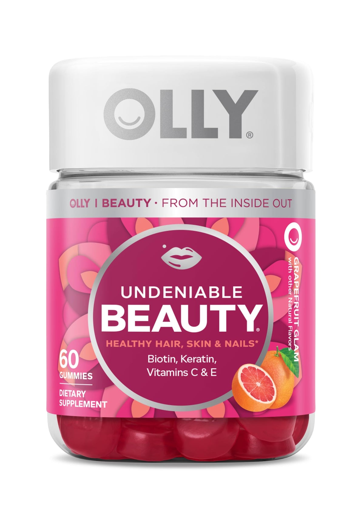 OLLY The Essential Prenatal Gummy Multivitamin, 30 Day Supply (Gummies), Sweet