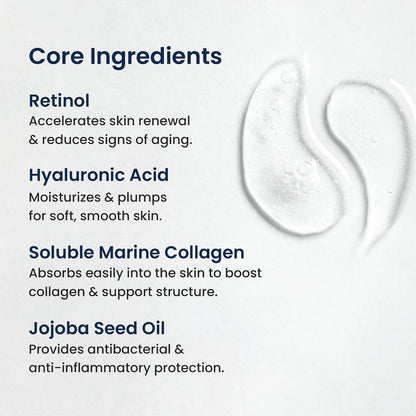 Agelyss Retinol Face Cream - 1% Retinol - Collagen, Hyaluronic Acid - 2 Fl Oz - 60mL - Pack of 1