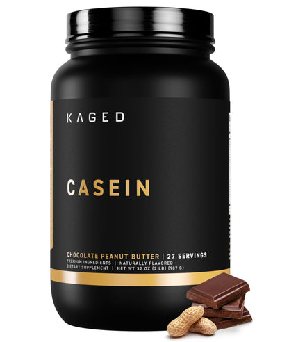 Kaged Premium Casein Protein Powder | Vanilla | Micellar Casein | Banned-Substance Free Supplement, Build Muscle, Recover Faster | Kasein | 28 Servings