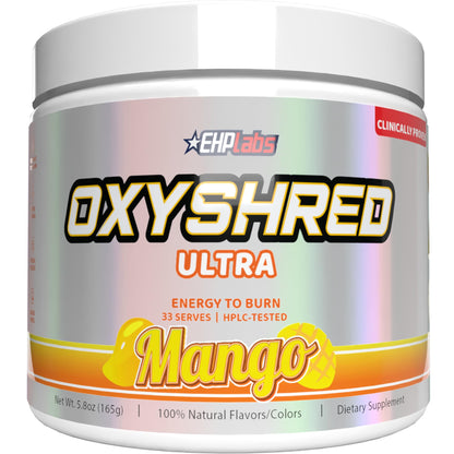 EHP Labs OxyShred Pre Workout Powder - Preworkout Powder with L Glutamine & Acetyl L Carnitine, Energy Boost Drink - Cosmic Blast, 60 Servings