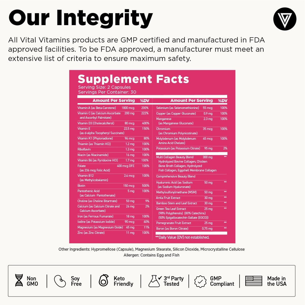 Vital Vitamins Women's Multivitamin Complex + Men's Multivitamin Complex