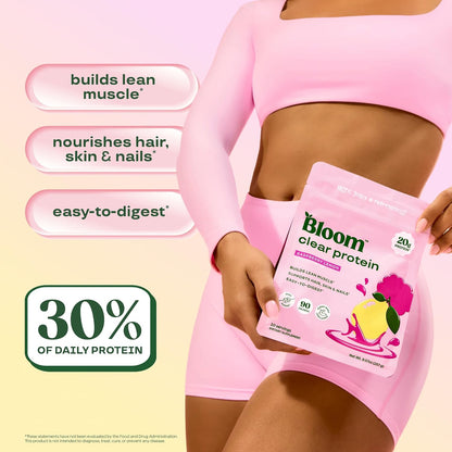 Bloom Raspberry Lemonade Clear Protein and Variety Energy Packets Bundle