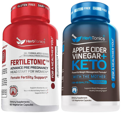 Fertility Supplements for Women to Help Pregnancy & Better Conception + Prenatal Vitamins