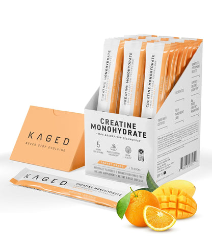 Kaged Creatine Monohydrate Micronized Powder | Unflavored | Muscle Building & Recovery | 5000 mg Per Serving | Vegan, Gluten Free, Easily Digestible | Supplements for Men & Women | 100 Servings