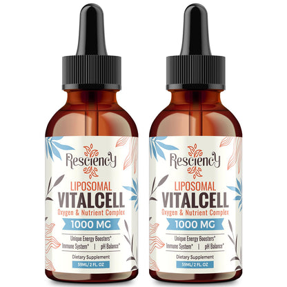 Liposomal Liquid Oxygen Drops, Oxygen & Nutrient Complex, High Absorption | Oxygen Boost Supplement with Trace Minerals, Fulvic Acid, CoQ10, Glutathione, Energy, Antioxidant, Altitude Support, 2 fl oz