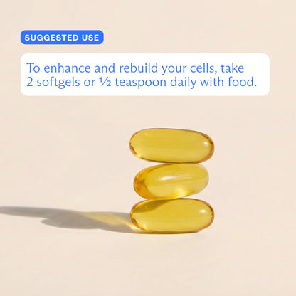 BodyBio Balance Oil - Essential Fatty Acids for Brain, Skin, & Mood | Cold-Pressed Omega 3 & 6