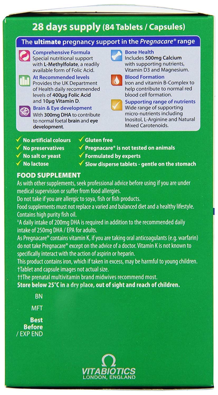 Pregnacare Max - Capsules & Tablets 28S+56S (Pack of 2)
