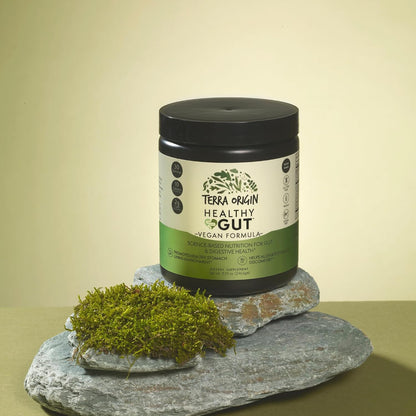 Healthy Gut Vegan Formula | with L-Glutamine and Clinically Proven ingredients | Supports Gut Permeability, gastrointestinal Support, Helps Alleviate Stomach discomfort and Boost Immunity*