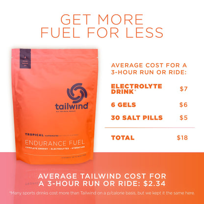 Tailwind Nutrition Endurance Fuel, Dauwaltermelon, 50-Serving Bag