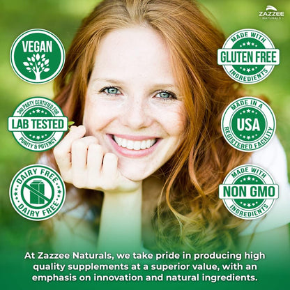 Zazzee Cranberry PACs 72 mg per Capsule, 50:1 Extract, 120 Vegan Capsules, 2X Strength, 4 Month Supply, Fast-Acting, Effective Urinary Tract & Bladder Support, 100% Soluble PACs, Made in the USA
