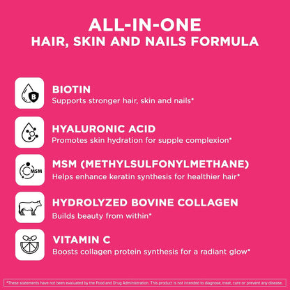 Vital Vitamins Multi Collagen Plus Pills + Biotin Complex Pills