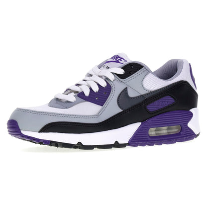 Nike Air Max 90 Women's Sneaker, White Iron Grey Black Wolf Grey, 9.5 US