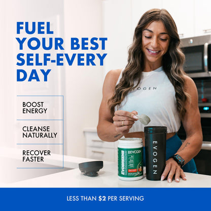Evogen Evogreens Super Greens | Wellness | Berry | 30 Servings | Spirulina, Vitagranate pomegranate extract and Bacillus probiotics; properly dosed for recovery, detox and immune health