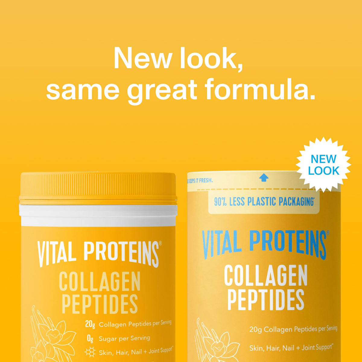 Vital Proteins Collagen Peptides Powder Vanilla - Supports Hair, Skin, Nails, Bones, Joints, Powder for Women
