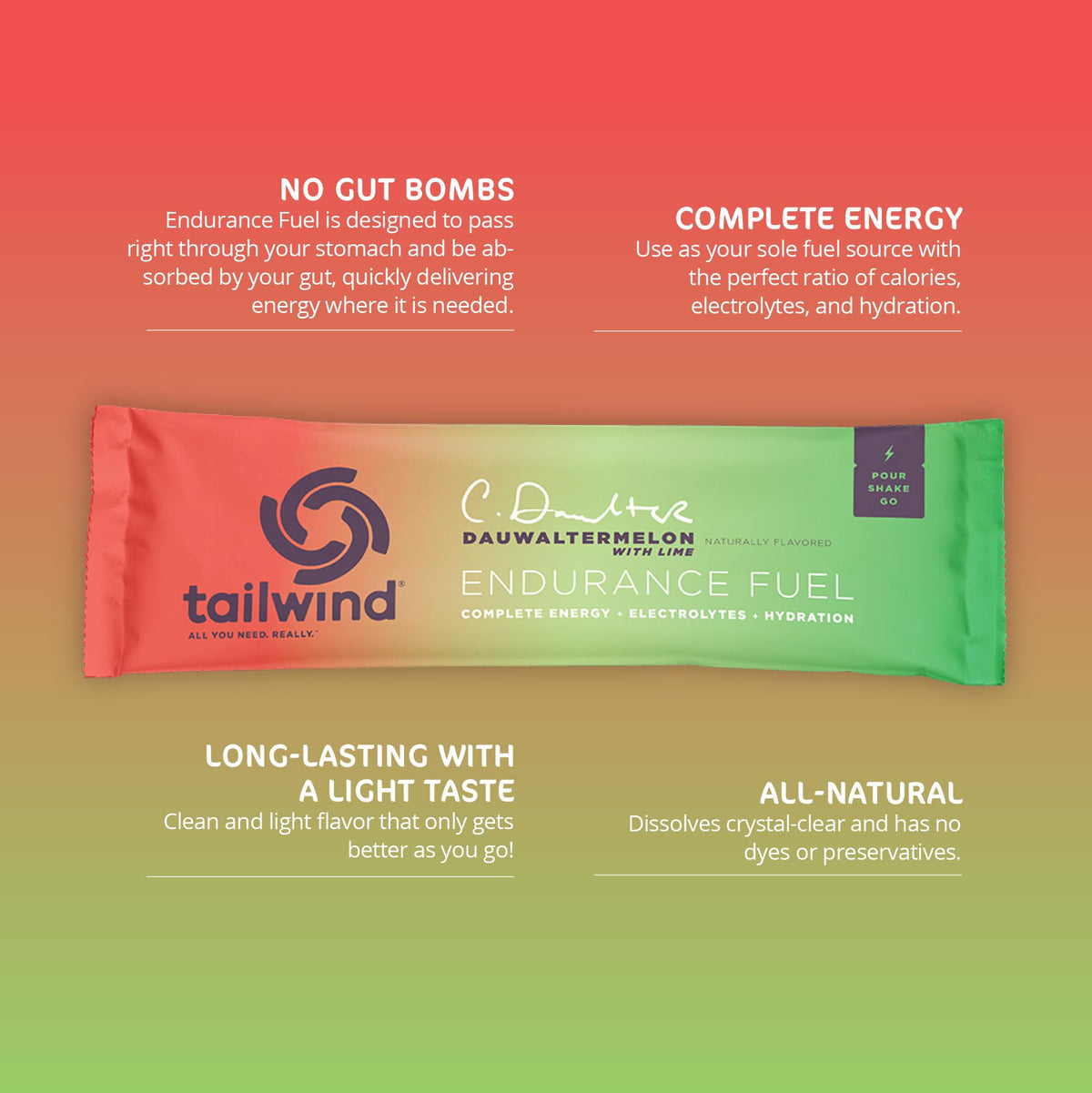 Tailwind Nutrition Endurance Fuel, Berry, 12 Servings