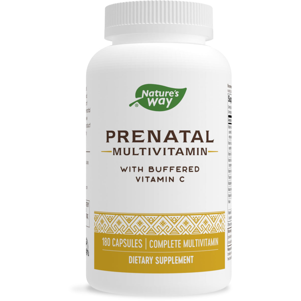 Nature's Way Prenatal Multivitamin, with folate for Healthy Brain and Spinal Development