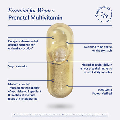 Ritual Prenatal Multivitamin and Protein Duo with Prenatal Vitamins and Organic Vanilla Protein