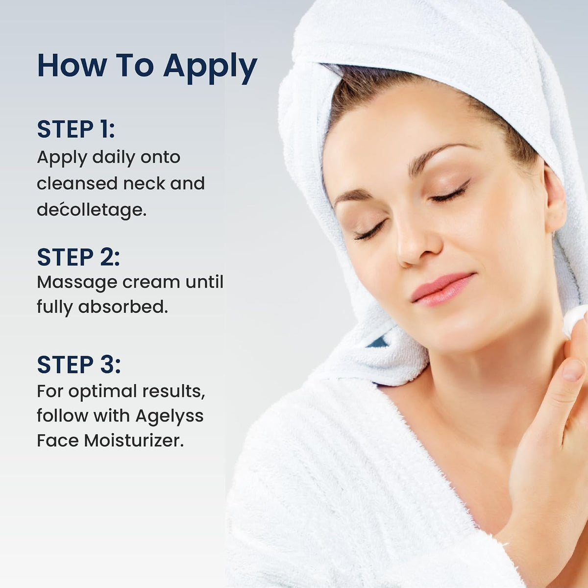 Agelyss Neck Firming Cream - With Pepha-Tight and Gatuline Expression - Paraben-Free, Cruelty-Free, Vegan - 1 FL OZ - Pack of 1
